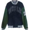 A Team Goes Blue Varsity Jacket