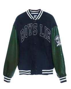A Team Goes Blue Varsity Jacket
