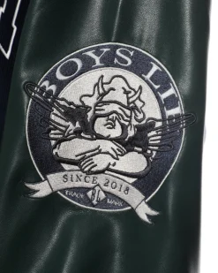 A Team Goes Blue Varsity Jacket