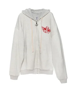 All That Baggage Terry Natural Harley Hoodie
