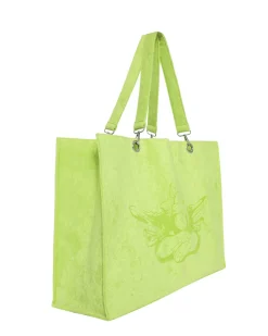 Apple Terry Cloth Tote
