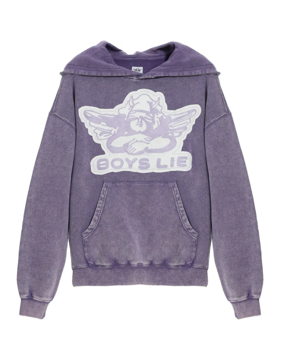 Aura Let Love Guide My Way Racer Hoodie