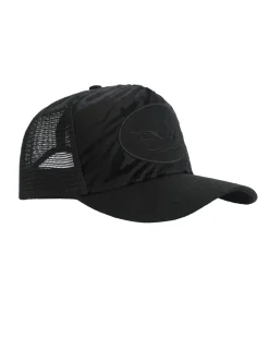 Black Flames Trucker Hat