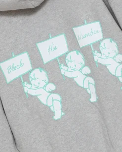 Block His Number Racer Hoodie