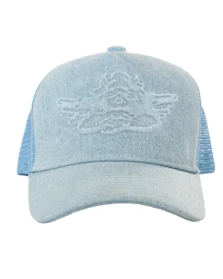 Blue Frost Denim Trucker Hat