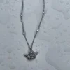 Box of Rain Silver Necklace