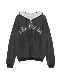 Boys Lie 1-800 Refresh Harley Zip Hoodie