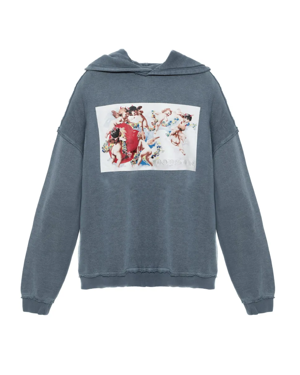 BOYS LIE Denim Hoodie