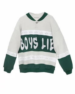 Boys Lie Private Schoole Thermal Rider Crewneck