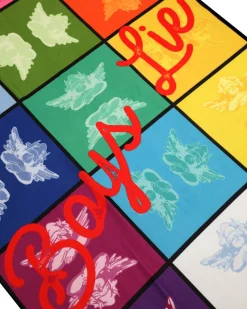 Boys Lie Rainbow Towel