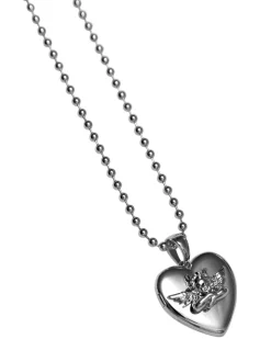 Boys Lie Rhodium Locket