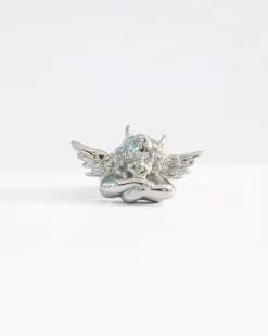 Boys Lie Stainless Steel Logo Ring