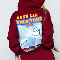 Boys Lie World Tour Round 2 Racer Hoodie