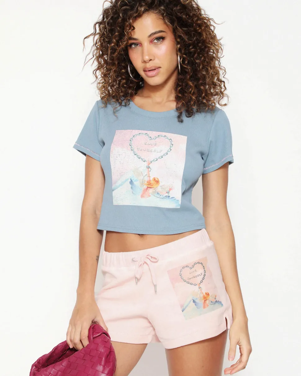 Break Free Crop Tee