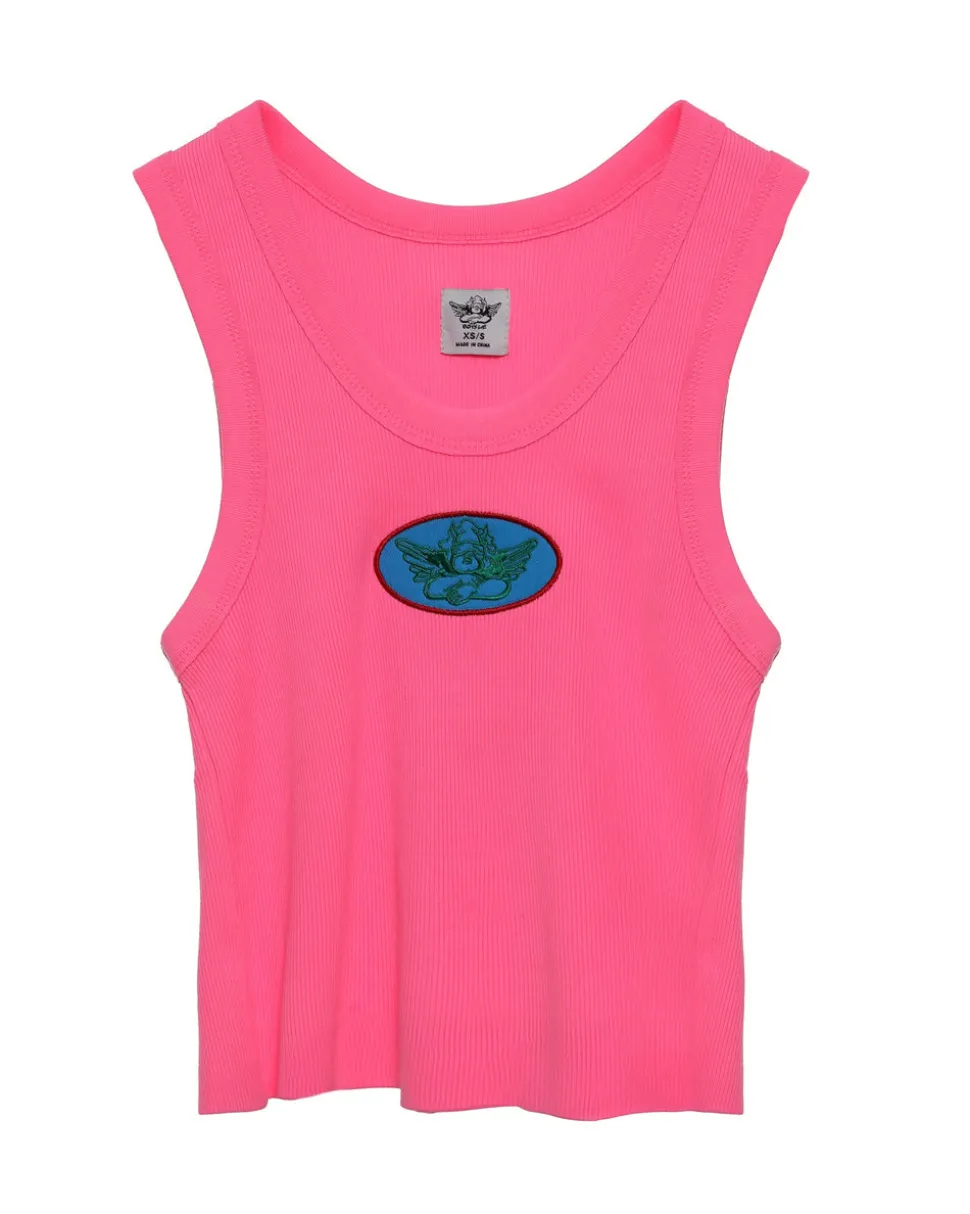 Bubble Gum Logo Randy Tank