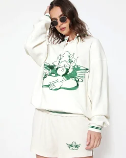 Cherub University Henley Crewneck