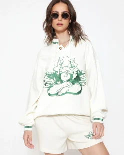 Cherub University Henley Crewneck