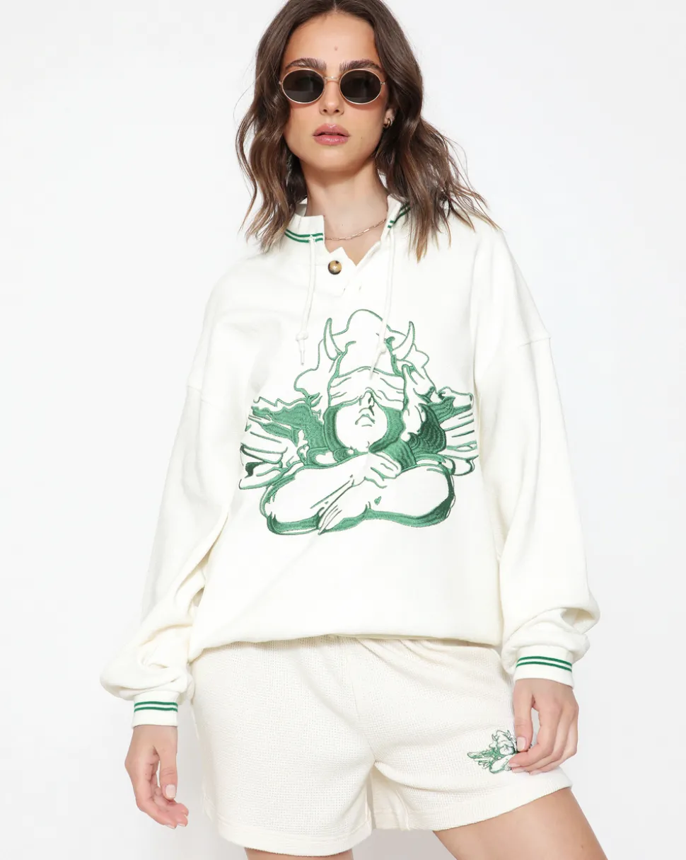 Cherub University Henley Crewneck
