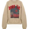 Desert Oasis Terry Natural Kara Crewneck