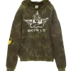 Don't Test Me Terry Natural Harley Zip-Up Hoodie