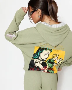 Don't Text Them Back Harley Zip Up