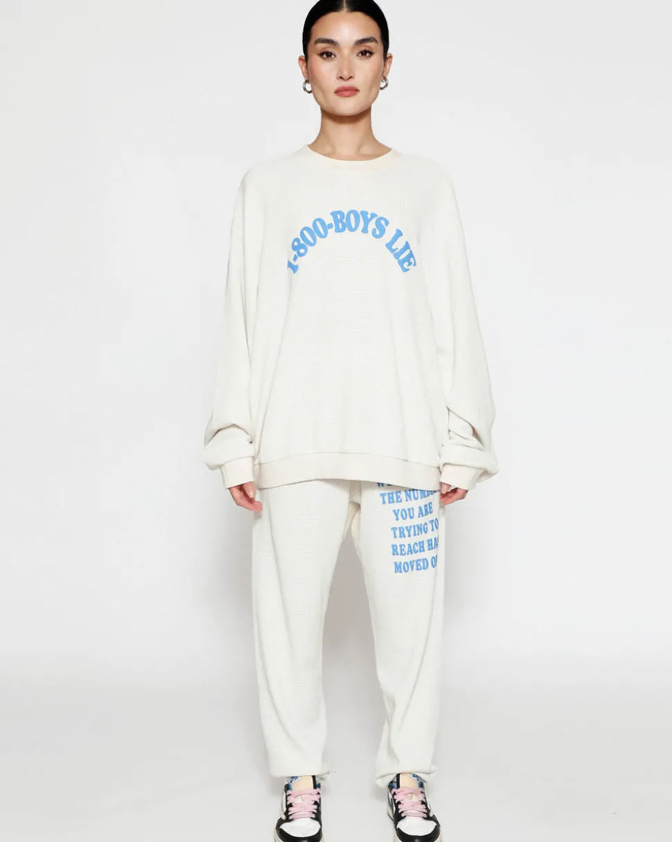 Eggshell 1-800 Reunion Sweatpants