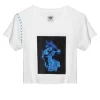 Electric Love Crop Tee