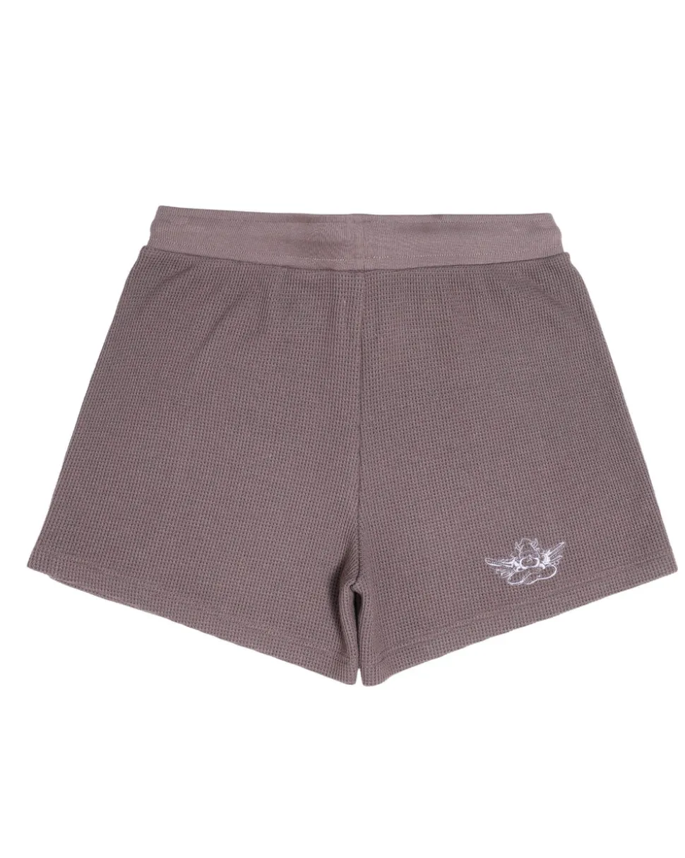 Fare Enough Thermal Boyfriend Shorts