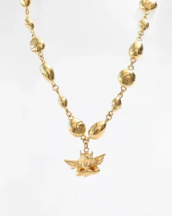 Gold Shell Necklace