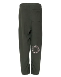 Green Up In Smoke Mac Slim Sweatpants