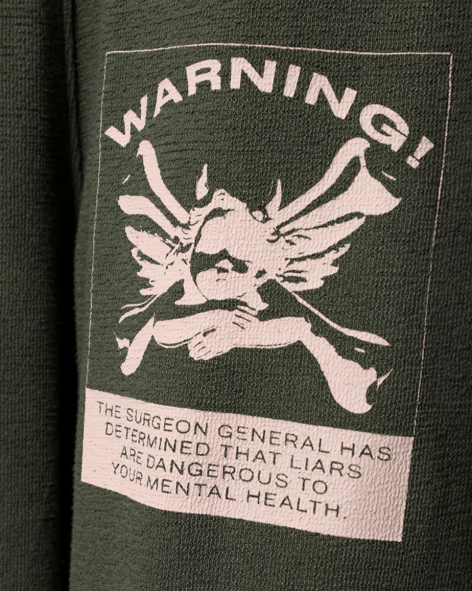 Green Up In Smoke Mac Slim Sweatpants