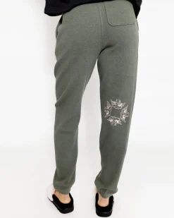 Green Up In Smoke Mac Slim Sweatpants