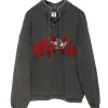 Knight Angel Tour Thermal Henley Crewneck