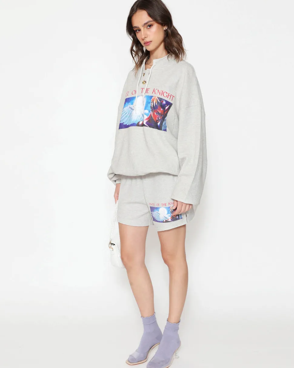Knightlight Henley Crewneck