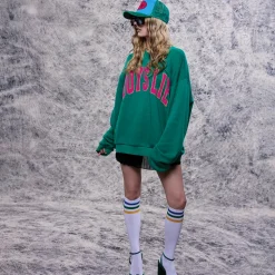 Lean Green Kara Crewneck