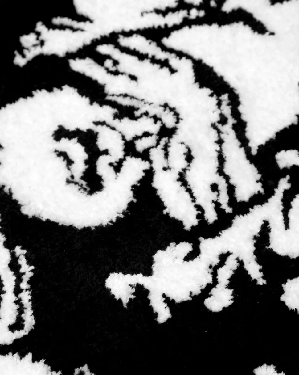 Monochrome Cherub Bath Mat