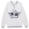 Navy Cherub University Henley Crewneck