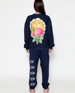 Navy Room to Grow Crewneck