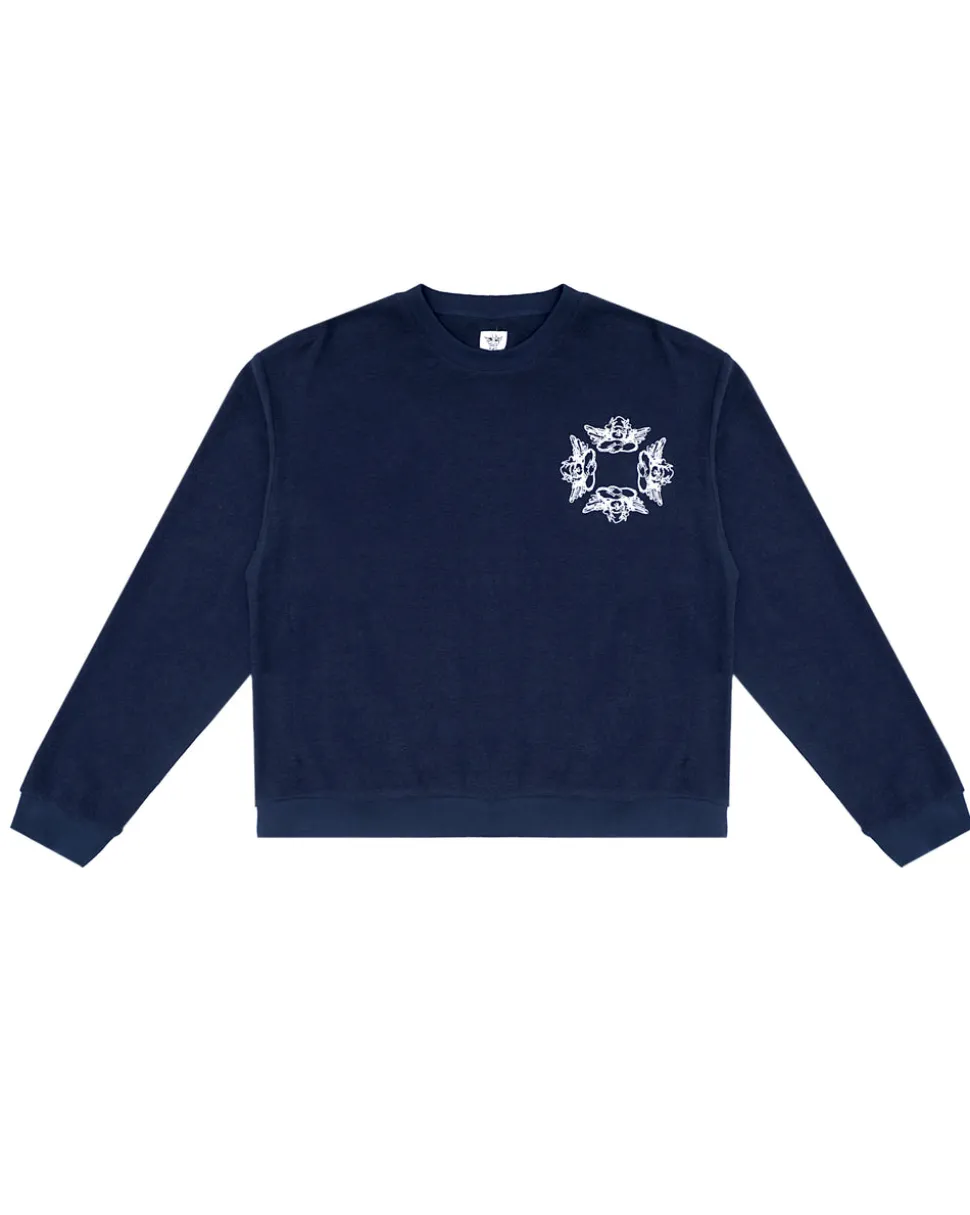 Navy Room to Grow Crewneck