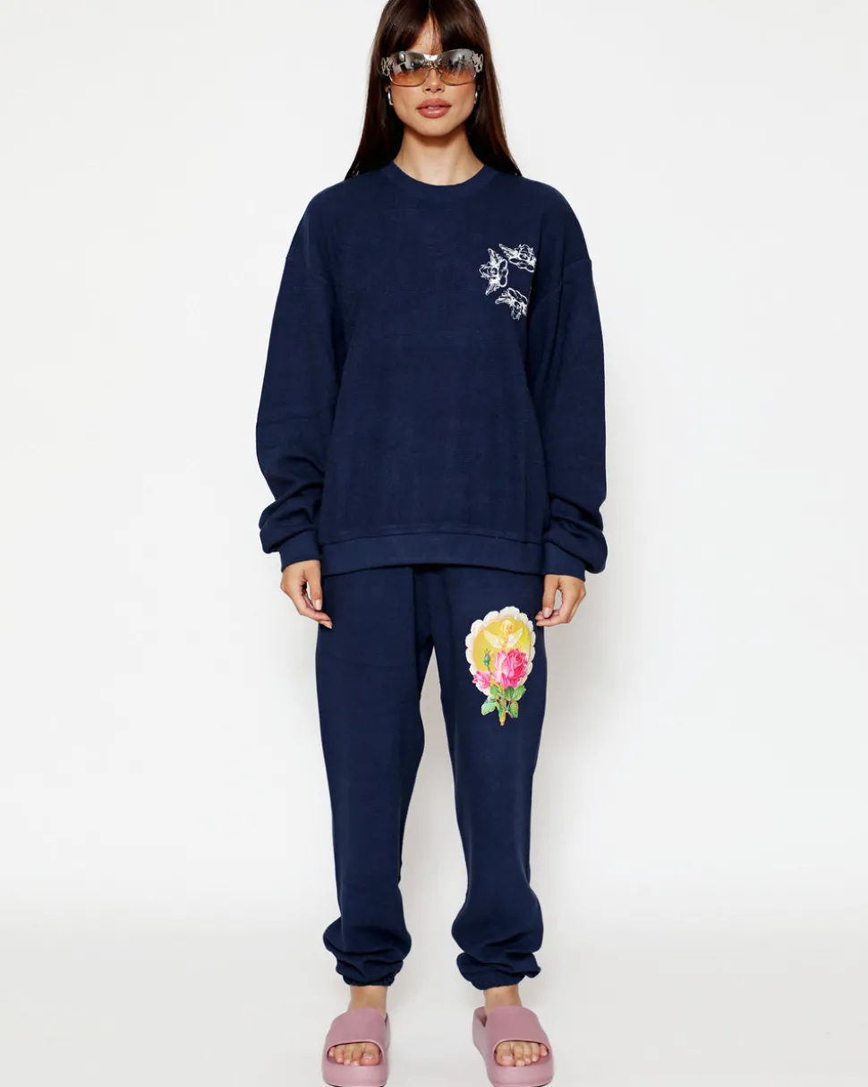 Navy Room to Grow Sweatpants