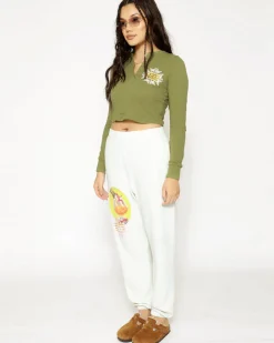 On the Rocks Crop Henley