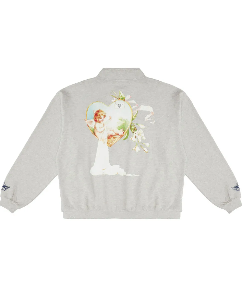 Perpetual Feelings V2 Henley Crewneck