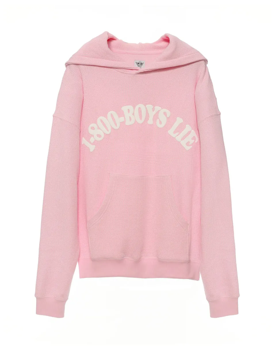 Pink 1-800 Revamped Racer Hoodie