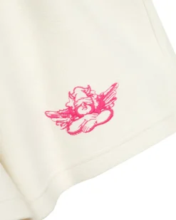 Pink Cherub University Shorts
