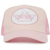 Pink Corduroy Trucker Hat