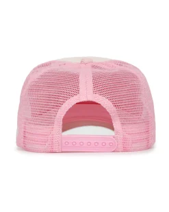 Pink Corduroy Trucker Hat