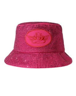 Pink Me L8R Denim Bucket Hat