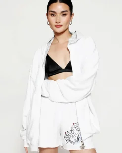 Smitten Zip-Up Boyfriend Hoodie
