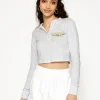 Spread Your Wings Crop Henley