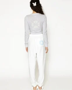 Spread Your Wings Crop Henley